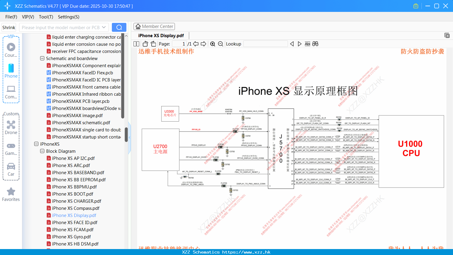 IPhone XS Display